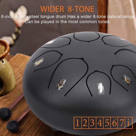 Steel tongue drum - Picture 10 of 13